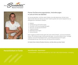 Manuel Bereuter - Malermeister aus dem Bregenzerwald Manuel Bereuter - Malermeister aus dem Bregenzerwald